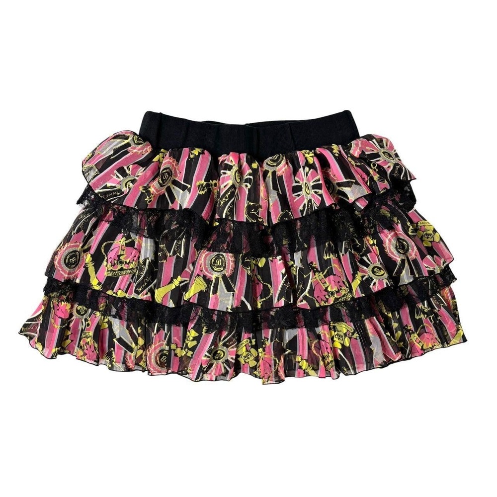 deadstock j-fashion ruffle mini skirt